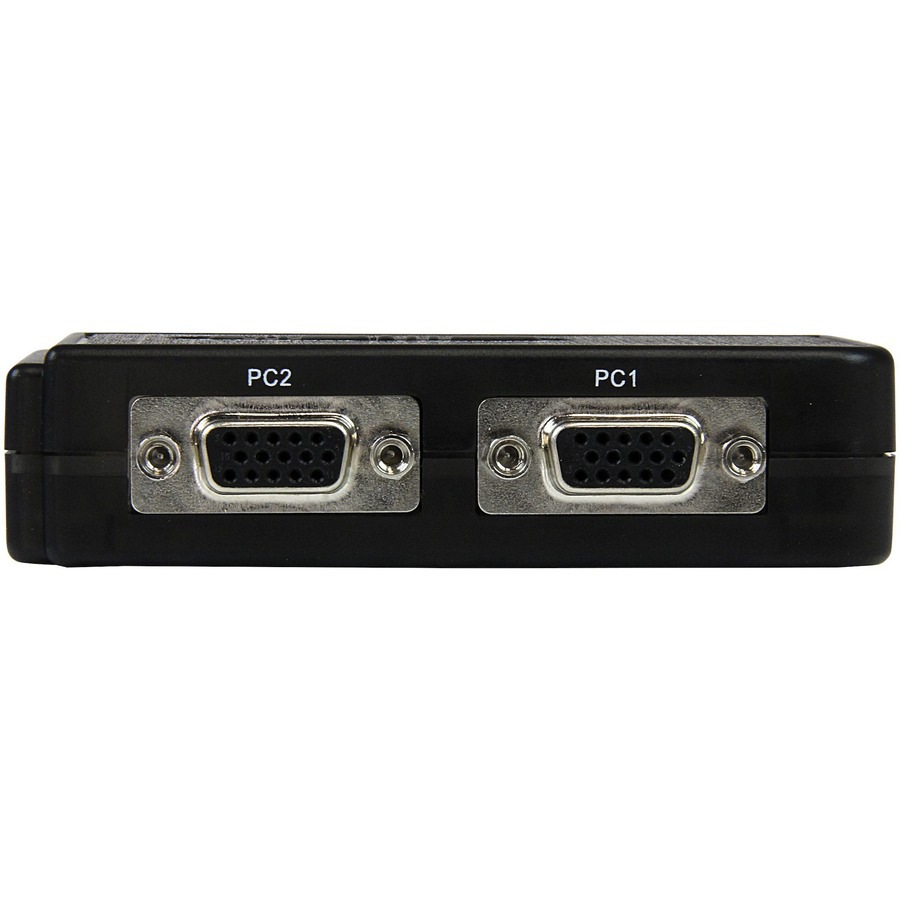 Thumbnail 5 of 6 for StarTech.com 2 Port USB KVM Kit with Cables and Audio Switching - KVM / audio switch - USB - 2 ports - 1 local user