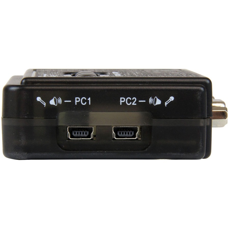 Thumbnail 6 of 6 for StarTech.com 2 Port USB KVM Kit with Cables and Audio Switching - KVM / audio switch - USB - 2 ports - 1 local user