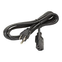 Black Box Power Cord 5-15P to C13, 6.5-ft. - power cable - NEMA 5-15 to IEC 60320 C13 - 6.6 ft