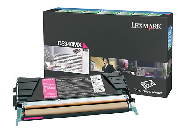Lexmark Return Program C5340 Extra Hi-Yield Magenta Toner Cartridge