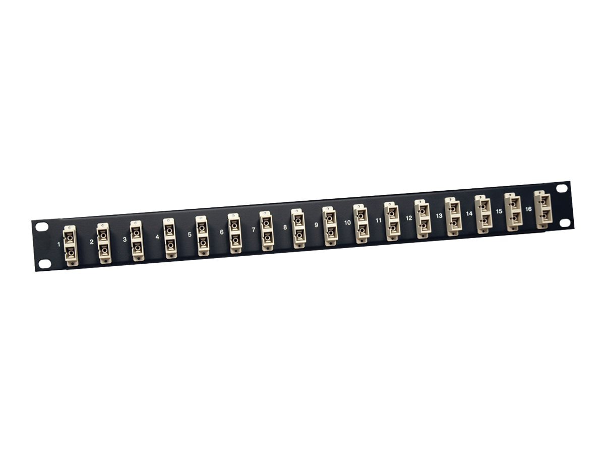 Eaton Tripp Lite Series 16-Port Fiber Patch Panel 62.5/125 or 50/125 SC/SC