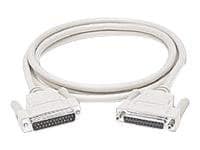 C2G 10ft Serial Extension Cable - RS232 Serial Cable - DB25 to DB25 - M/F