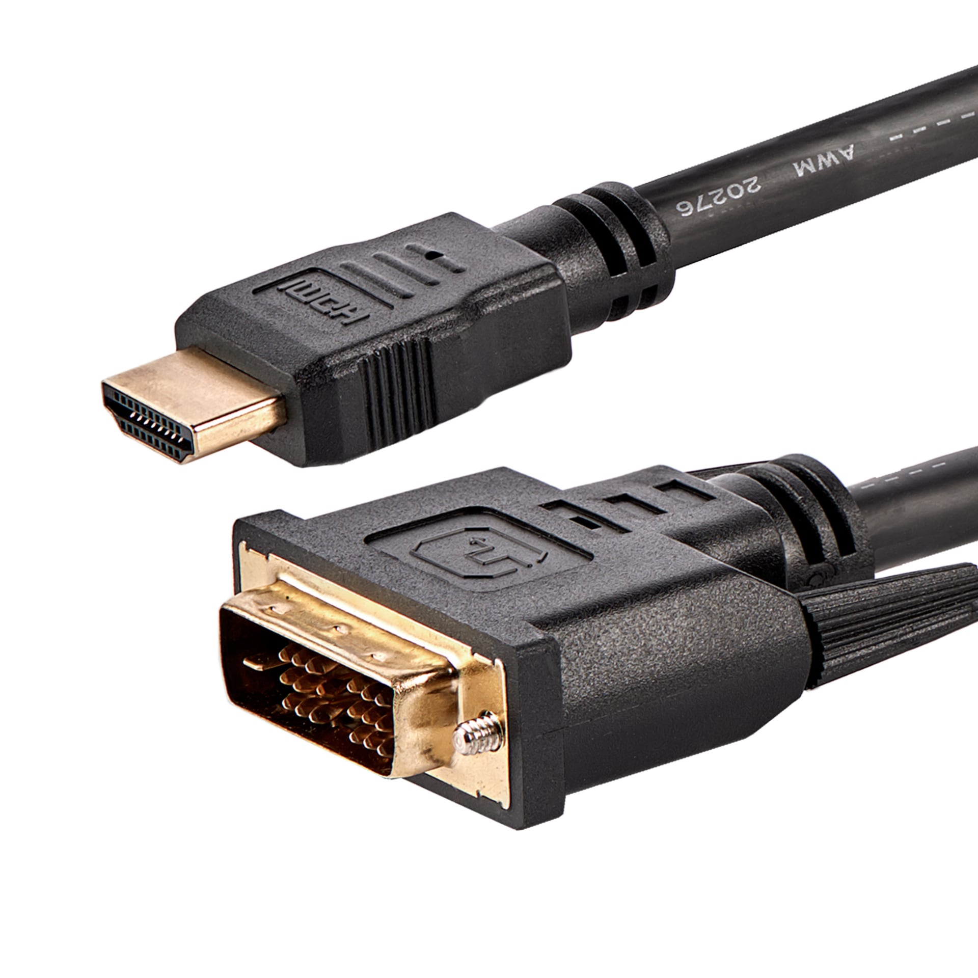 Flåde plyndringer Så hurtigt som en flash StarTech.com 6 ft HDMI to DVI-D Cable - M/M - DVI to HDMI Adapter Cable -  HDMIDVIMM6 - Audio & Video Cables - CDW.com