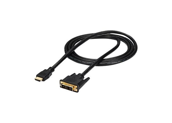 Forsendelse Venlighed film StarTech.com 6 ft HDMI to DVI-D Cable - M/M - DVI to HDMI Adapter Cable -  HDMIDVIMM6 - Audio & Video Cables - CDW.com