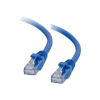 C2G 25ft Cat5e Ethernet Cable - Snagless Unshielded (UTP) - Blue - cordon de raccordement - 7.6 m - bleu