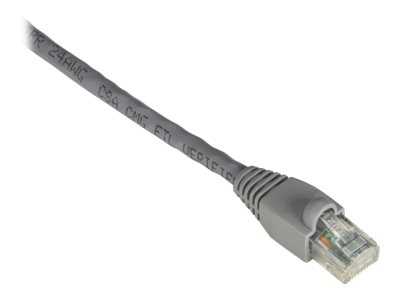 Black Box GigaTrue 550 - patch cable - 15 ft - gray
