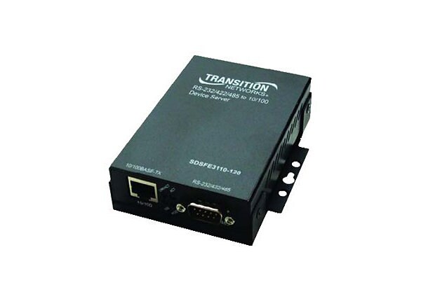 Transition Networks DB-9 to 100BASE-TX Device Server