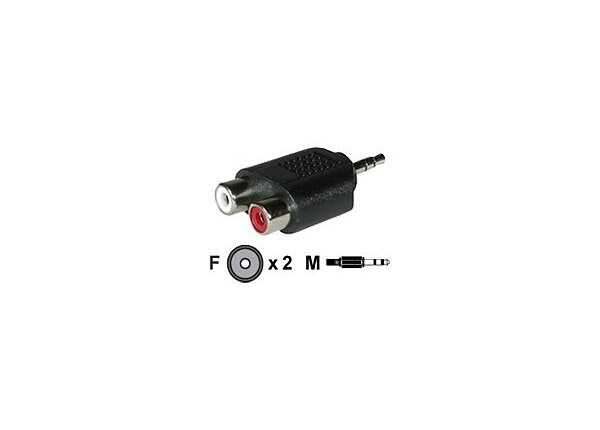 CTG AUD ADPT 3.5MM STEREO-MALE TO 2X