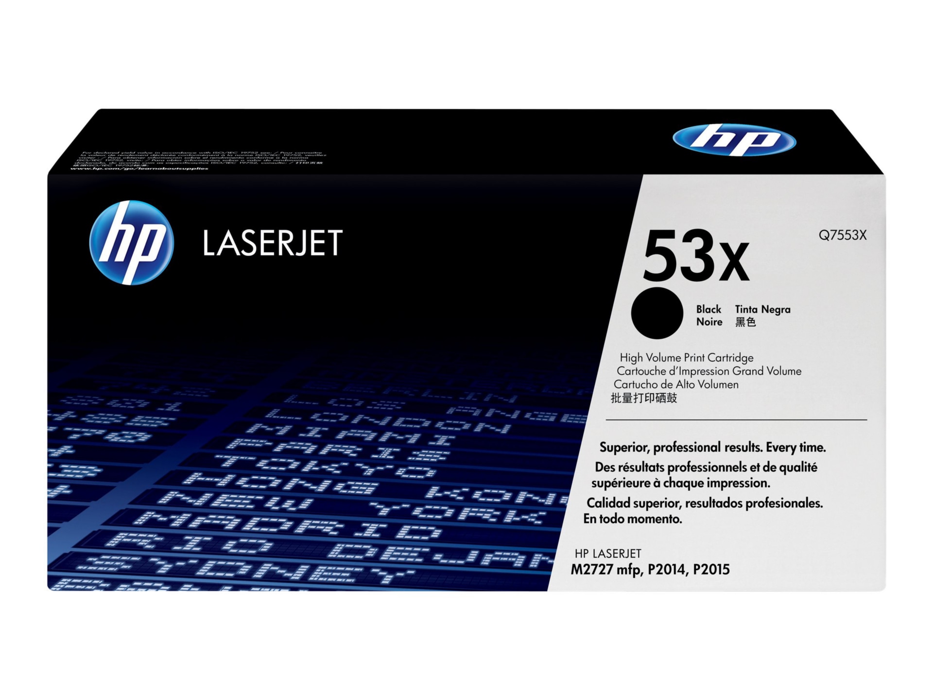 HP LaserJet 53X Black Toner Cartridge