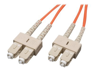 Tripp Lite 15M Duplex Multimode 62.5/125 Fiber Optic Patch Cable SC/SC 50' 50ft 15 Meter - patch cable - 15 m - orange