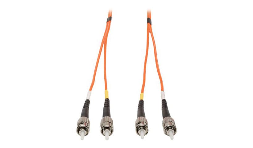 Tripp Lite 23M Duplex Multimode 62.5/125 Fiber Optic Patch Cable ST/ST 75' 75ft 23 Meter - patch cable - 23 m - orange