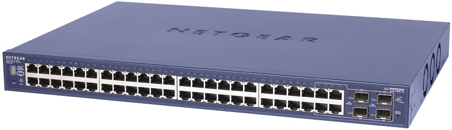 NETGEAR GS748TS 48-port Gigabit Stackable Smart Switch
