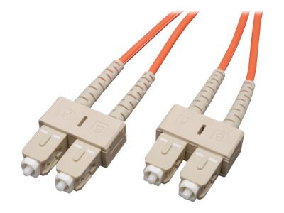 Tripp Lite 30M Duplex Multimode 62.5/125 Fiber Optic Patch Cable SC/SC 100' 100ft 30 Meter - patch cable - 30 m - orange