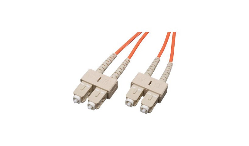 Tripp Lite 60M Duplex Multimode 62.5/125 Fiber Optic Patch Cable SC/SC 197' 197ft 60 Meter - patch cable - 60 m - orange