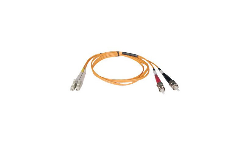 Tripp Lite 15M Duplex Multimode 62.5/125 Fiber Optic Patch Cable LC/ST 50' 50ft 15 Meter - patch cable - 15 m - orange