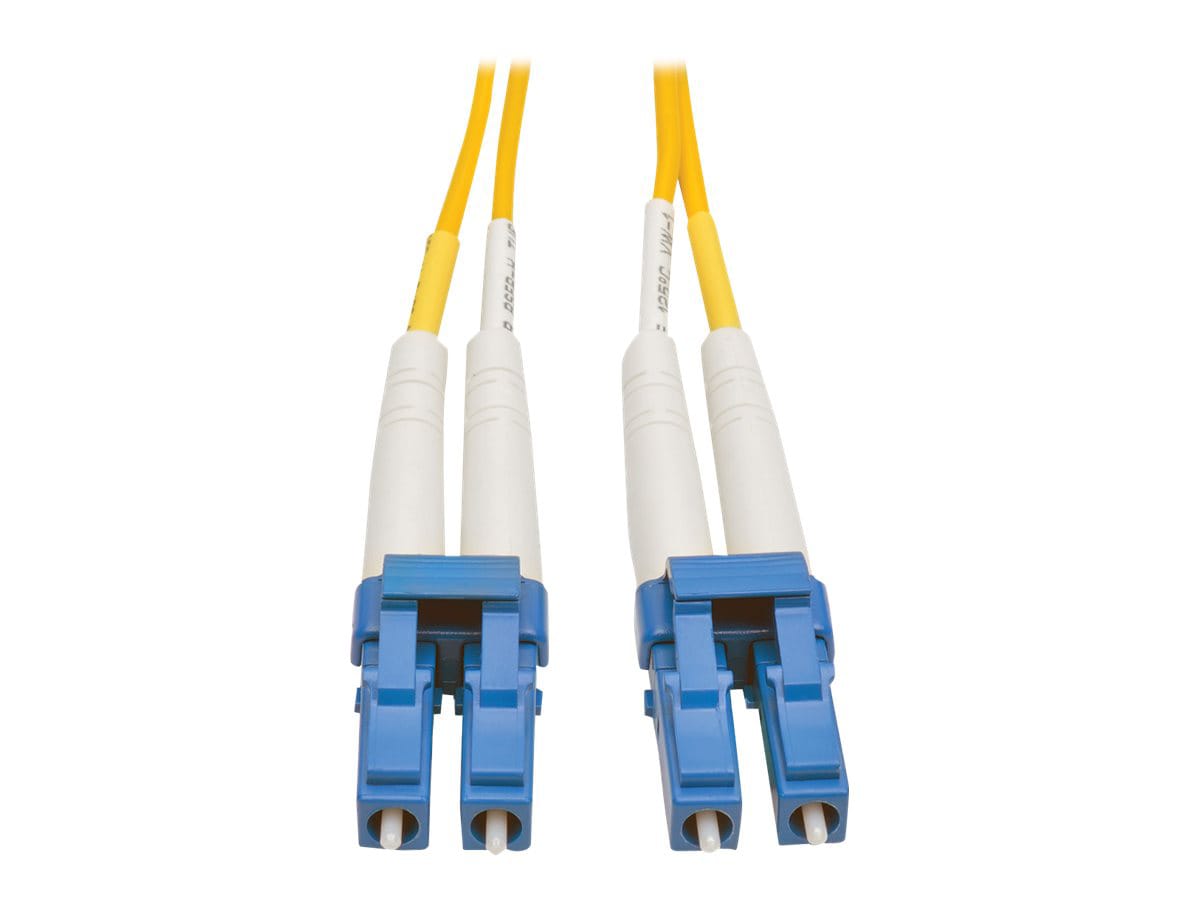 Eaton Tripp Lite Series Duplex Singlemode 9/125 Fiber Patch Cable (LC/LC), 3M (10 ft.) - patch cable - 3 m - yellow
