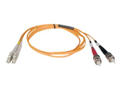 Eaton Tripp Lite Series Duplex Multimode 50/125 Fiber Patch Cable (LC/ST), 20M (65 ft.) - patch cable - 20 m - orange