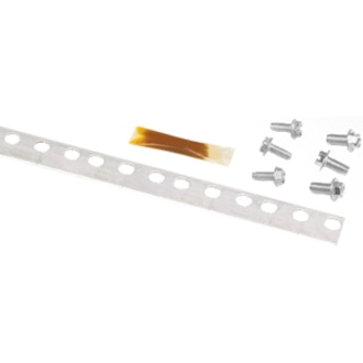 Panduit Rack Grounding Strip Kit - RGS134-1Y - Copper - 19 in - Pre-Drilled