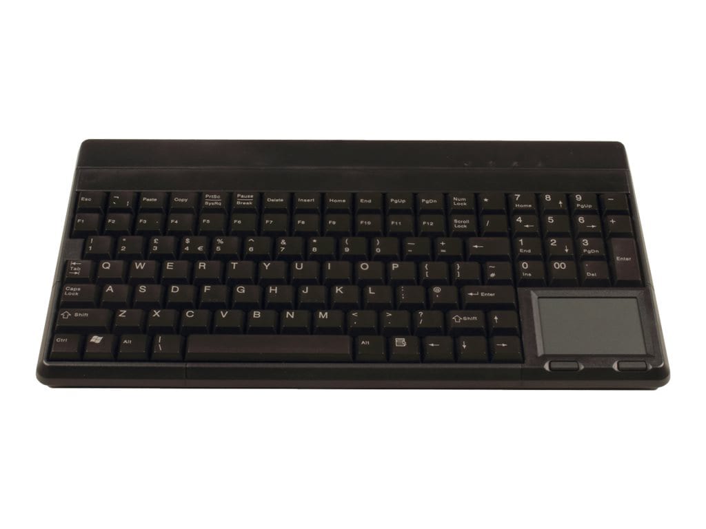 Black 14" USB keyboard with touchpad