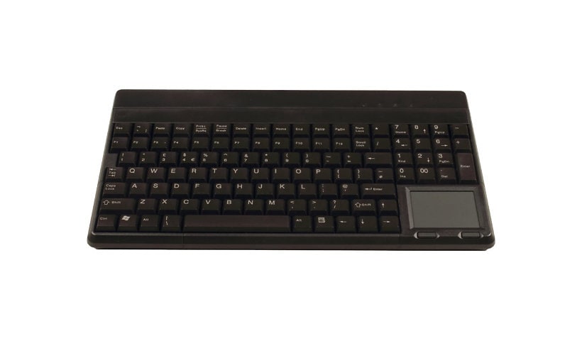 Black 14" USB keyboard with touchpad
