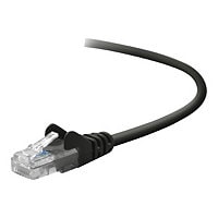 Belkin CAT5e/CAT5, 15ft, Black, Snagless, UTP, RJ45 Patch Cable