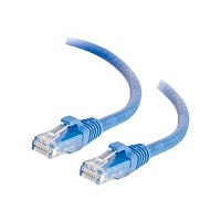 C2G 1ft Cat6 Cable - Snagless Unshielded (UTP) Ethernet Cable - PoE - Blue