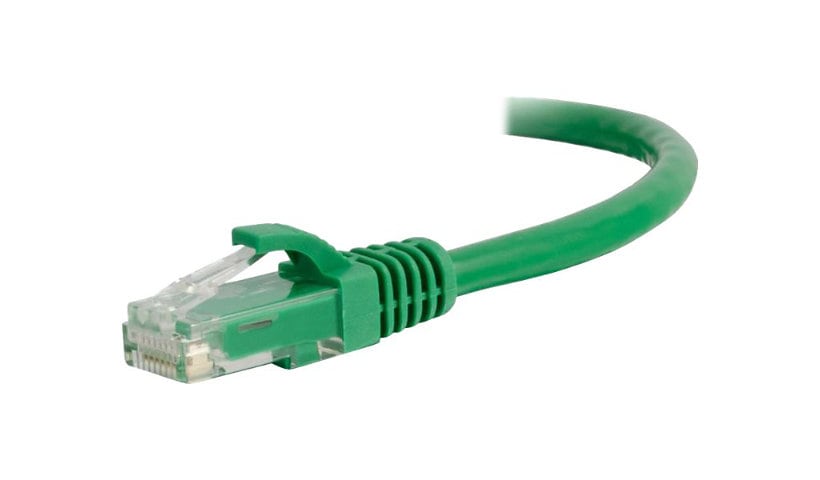 C2G 1ft Cat6 Snagless Unshielded (UTP) Ethernet Cable - Cat6 Network Patch Cable - PoE - Green