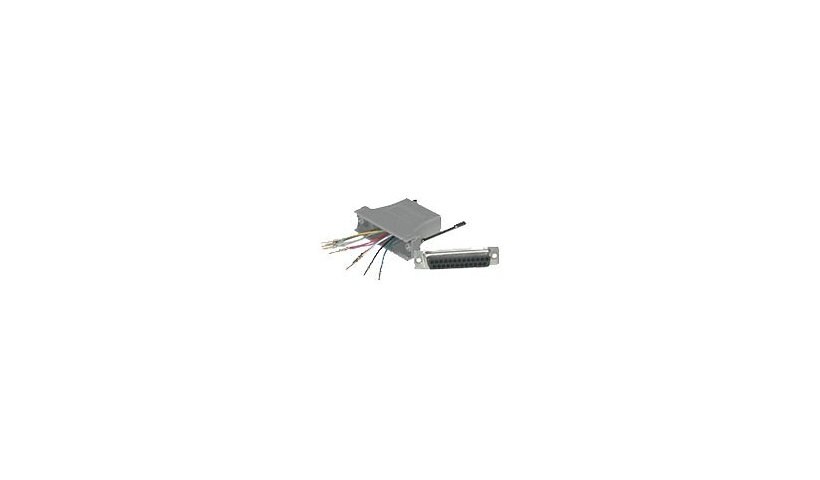 C2G Modular Adapter - serial RS-232 adapter - gray
