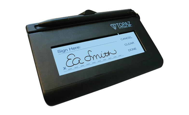 Topaz SignatureGem LCD1x5 T-L462-HSB - signature terminal - USB