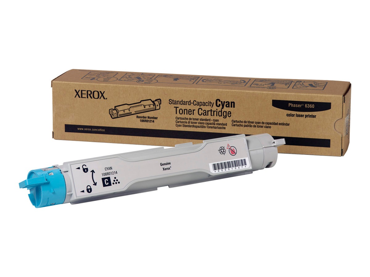 Xerox Phaser 6360 - cyan - original - toner cartridge