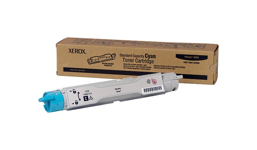 Xerox Phaser 6360 - cyan - original - toner cartridge