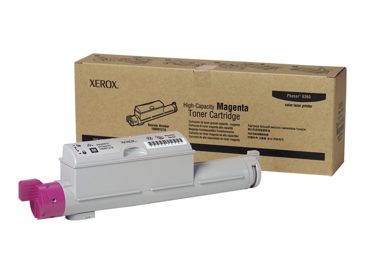 Xerox Phaser 6360 - High Capacity - magenta - original - toner cartridge