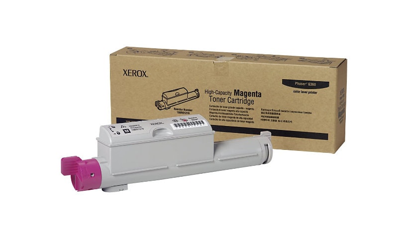 Xerox Phaser 6360 - High Capacity - magenta - original - toner cartridge