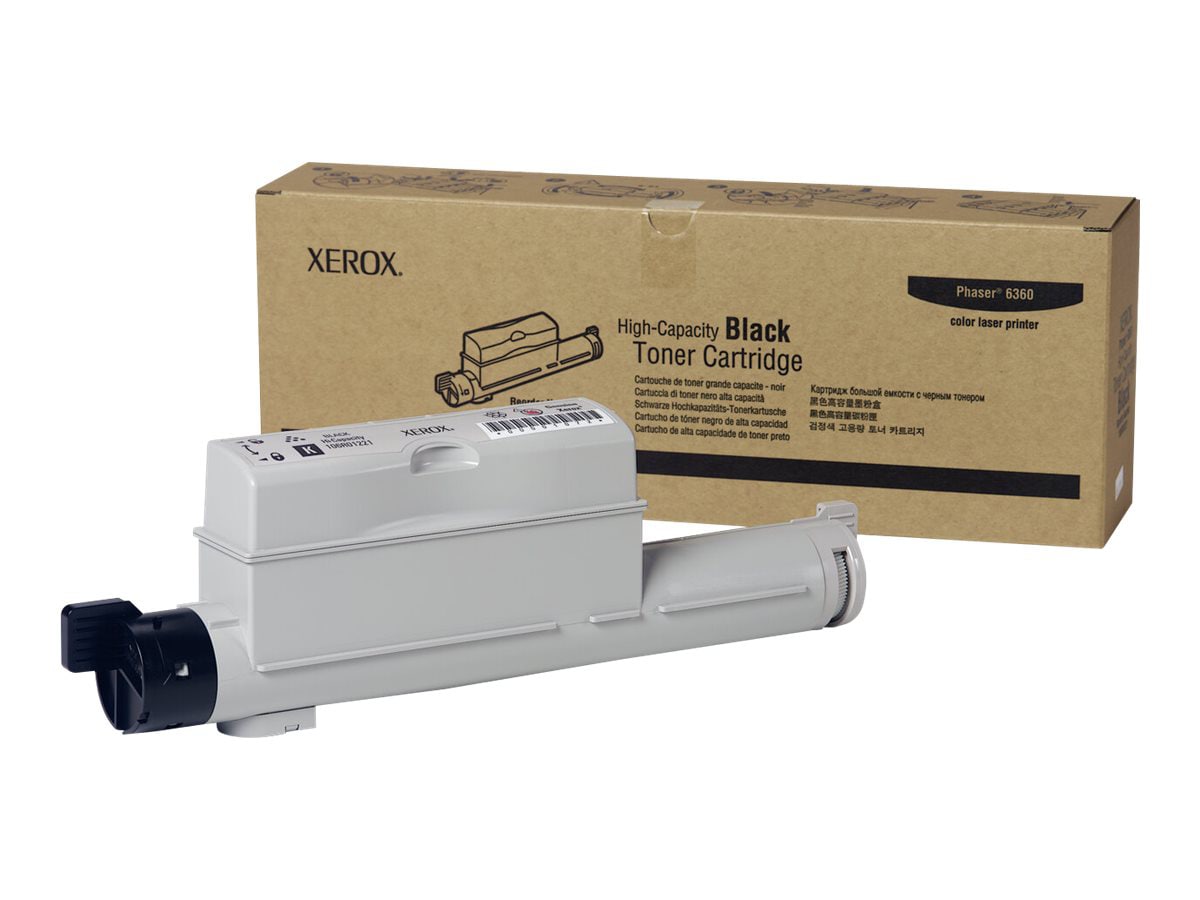 Xerox Phaser 6360 - High Capacity - black - original - toner cartridge