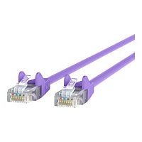 Belkin 3' Cat6 550MHz Gigabit Snagless Patch Cable RJ45 M/M PVC Purple 3ft