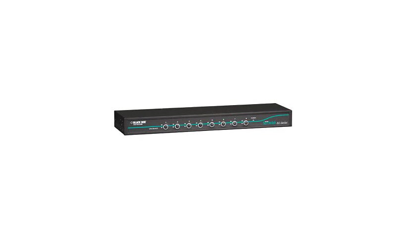 Black Box 8-port ServSwitch EC for PS/2 and USB Servers and PS/2 Consoles