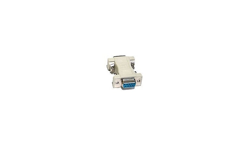 C2G DB9 to DB9 Serial RS232 Null Modem Adapter - M/F