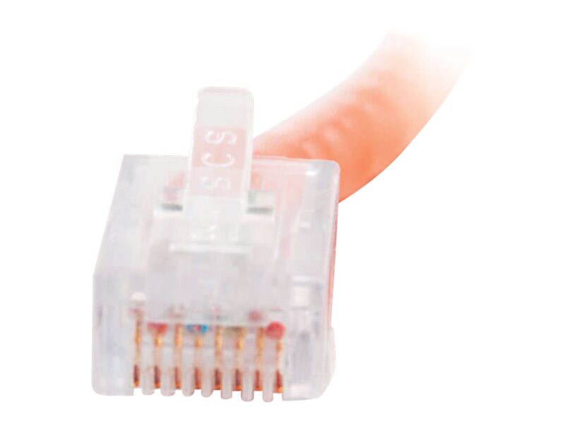 C2G 5ft Cat5E 350 MHz Crossover Patch Cable - Orange
