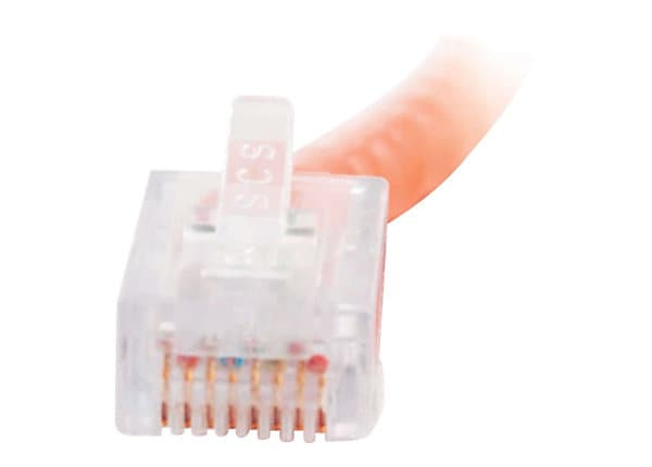 C2G 5ft Cat5E 350 MHz Crossover Patch Cable - Orange
