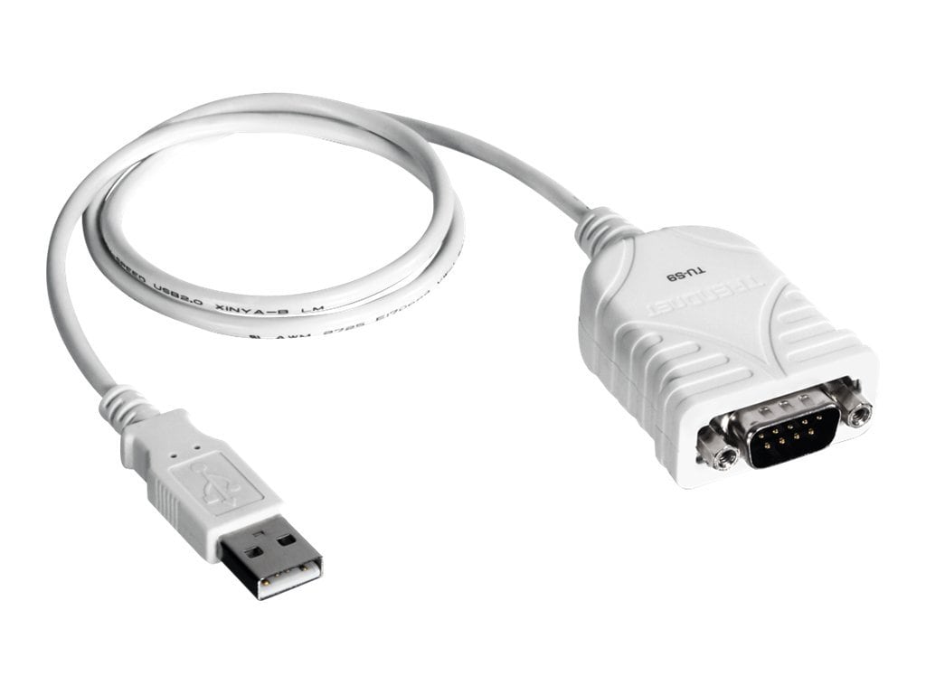 TRENDnet USB to Serial 9-Pin Converter Cable, TU-S9, USB to RS232 Serial Ad