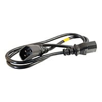 C2G 15ft Computer Power Extension Cable - 18AWG - IEC320C14 to IEC320C13