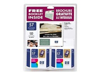 HP 57 (C9320FN) 2-pack Tri-color Original Ink Cartridges     
