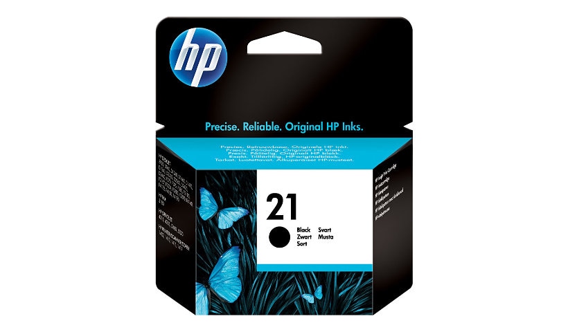 HP 21 - 2-pack - black - original - ink cartridge