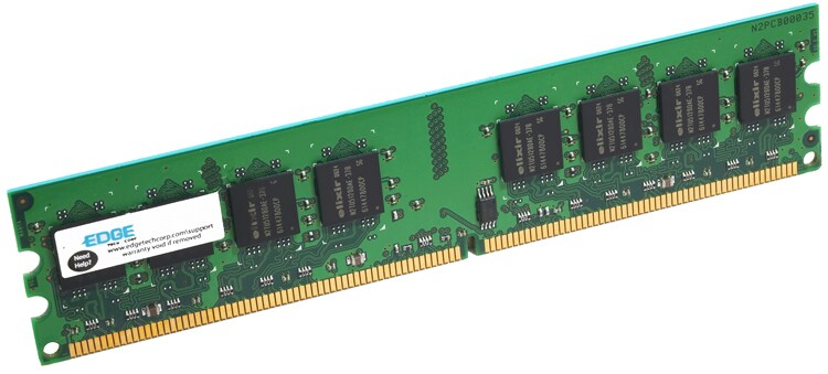 EDGE - DDR2 - kit - 2 GB: 2 x 1 GB - DIMM 240-pin - 667 MHz / PC2-5300 - re