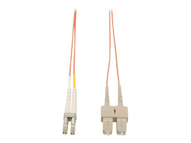 Eaton Tripp Lite Series Duplex Multimode 62.5/125 Fiber Patch Cable (LC/SC), 7M (23 ft.) - patch cable - 7 m - orange