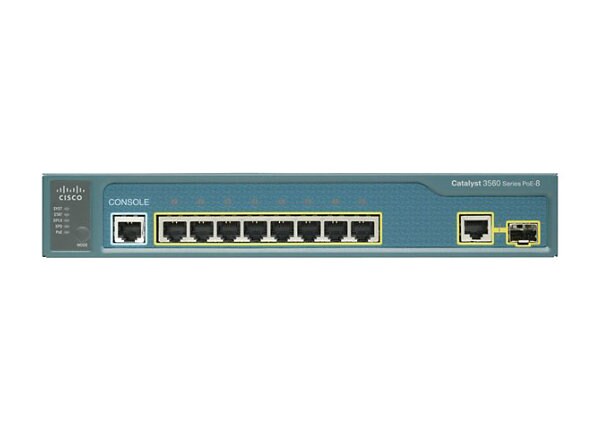 Cisco Catalyst 3560-8PC - switch - 8 ports - managed - desktop