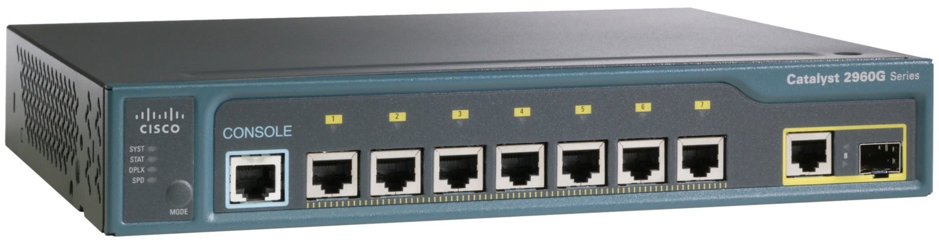 Cisco Catalyst 2960G-8TC - switch - 8 ports - managed - desktop