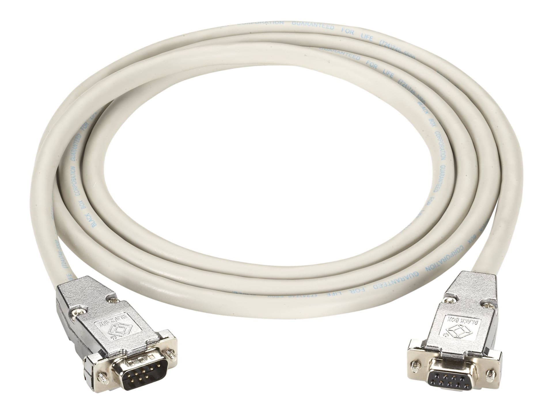 Black Box - null modem cable - DB-9 to DB-9 - 6 ft