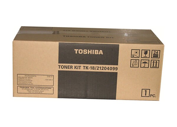 Toshiba TK-18 - noir - kit toner
