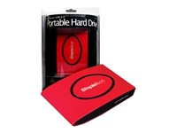 SimpleTech SimpleDrive Red Portable USB 160GB Drive